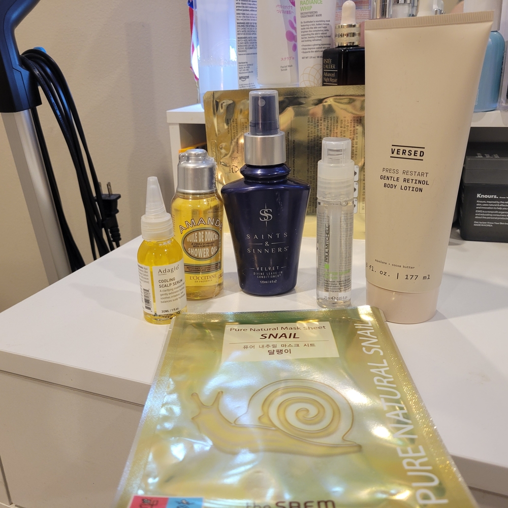 Versed + Skincare Set with Gold Snail Mask